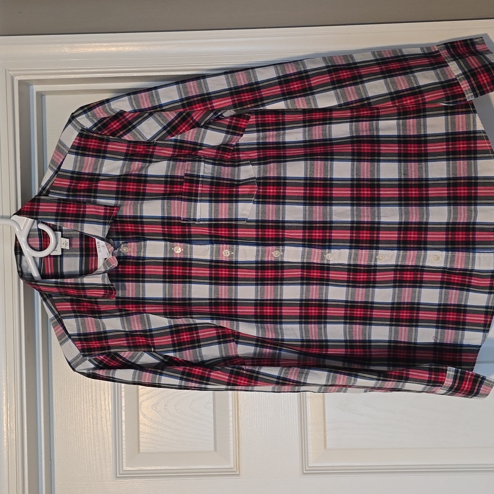 J. Crew Multicolor Plaid Shirt